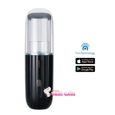 Âm đạo tự động Svakom Alex Neo-cho cặp đôi tương tác qua App từ xa