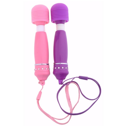 Chày rung mini móc khóa chạy pin tiểu