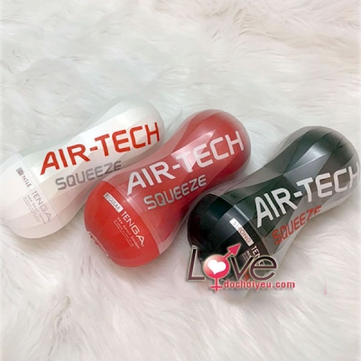 Cốc thủ dâm siêu mềm dẻo - Tenga AirTech Queeze 