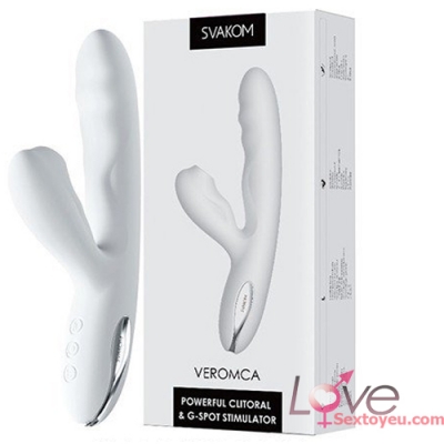 Dương vật giả cao cấp Svakom Veromca rung thụt bú sưởi ấm
