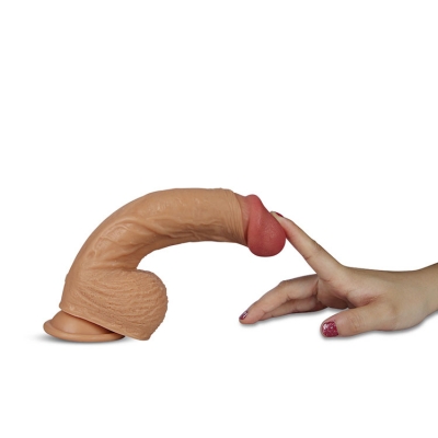 Dương vật siêu mềm có rung lovetoy nature cock Leo