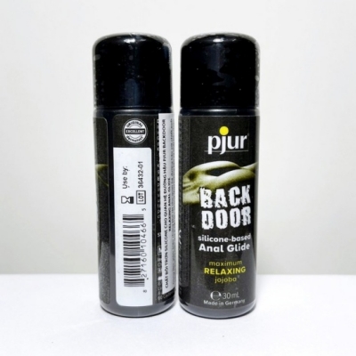 Gel bôi trơn hậu môn gốc silicon Pjur Back Door 100ml