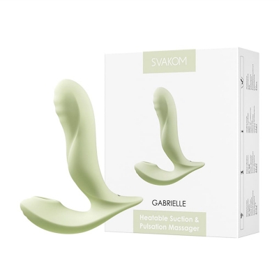 Svakom Gabrielle- Dương vật gắn quần chip rung thụt nhiệt điều khiển xa