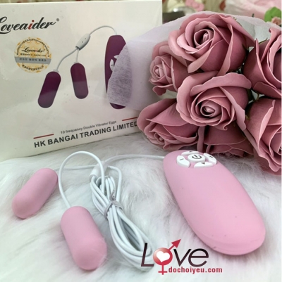 Trứng rung đôi LoveAider 10 cấp độ rung