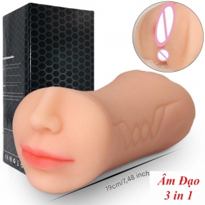 Âm đạo 2 đầu có miệng mũi như thật