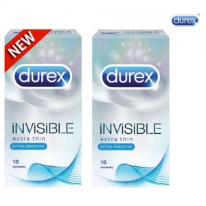 Bao cao su  Durex Invisible- mỏng như không thấy