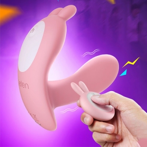 Dương vật mini tai thỏ bỏ quần lót có điều khiển từ xa. 