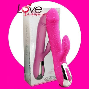 Dương vật rung thụt sưởi ấm Leten strong thrusting vibrator