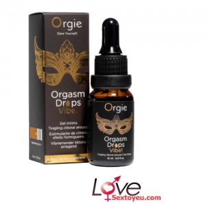 Gel kích thích âm vật đạt cực khoái Orgie Orgasm Drop Vibe