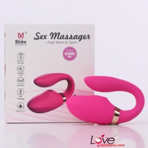 Máy rung bú 2 đầu Dibe G-spot điều khiển xa