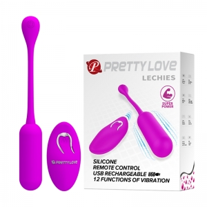 Trứng rung Prettylove Lechies siêu mạnh điều khiển xa