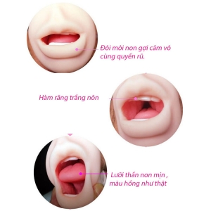 Búp bê 3D bú liếm như thật