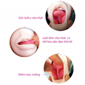 Búp bê 3D bú liếm như thật