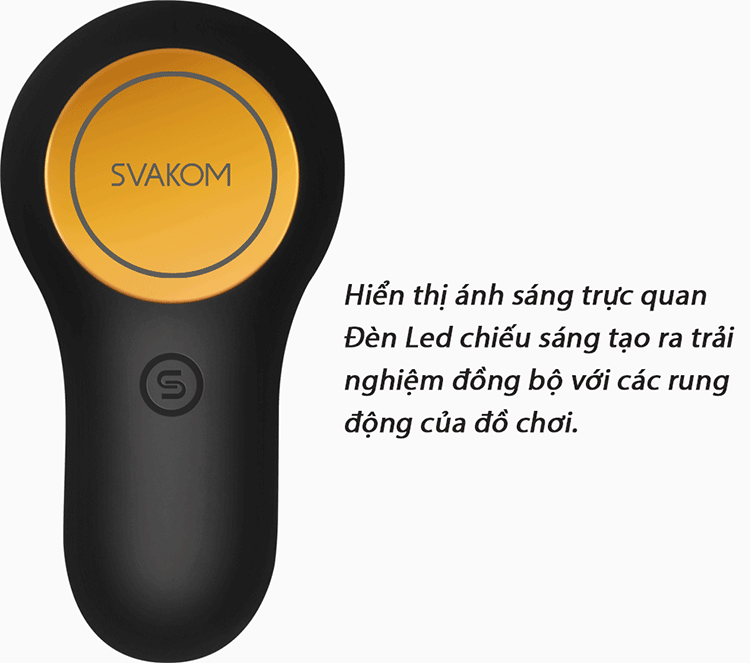 Máy rung cao cấp Svakom Vick neo- cho cặp đôi  tương tác qua App từ xa