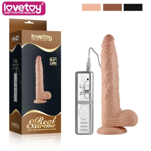 Dương vật silicon Lovetoy thuôn dài siêu rung dũng mãnh