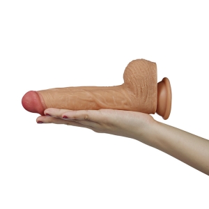Dương vật siêu mềm có rung lovetoy  nature cock Leo