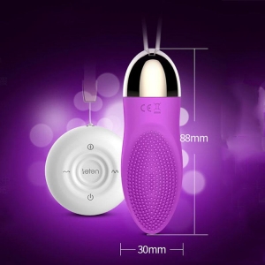 Trứng rung đôi cao cấp sạc pin  Leten melody