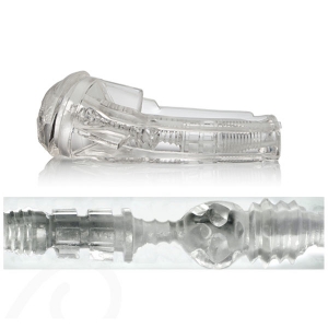 Đèn pin silicon trong suốt Ice Fleshlight