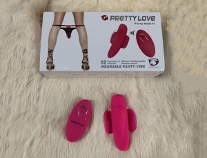 Bướm rung dán quần chíp cực phê PrettyLove Boat 