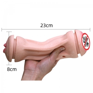 Cốc thủ dâm gắn tường 2 đầu rung rên