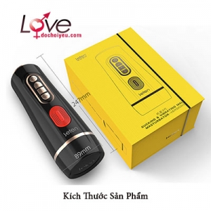 Âm đạo giả cao cấp Leten JAV 5  rung rên co bóp cực phê
