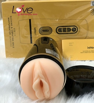 Âm đạo giả cao cấp Leten JAV 5  rung rên co bóp cực phê