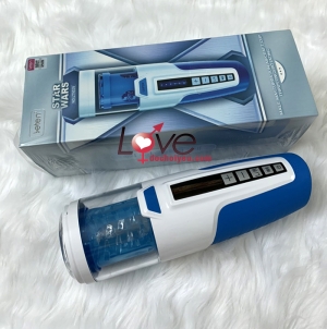 Máy thủ dâm tự động Leten star-wars, xoay thụt âm thanh cực phê