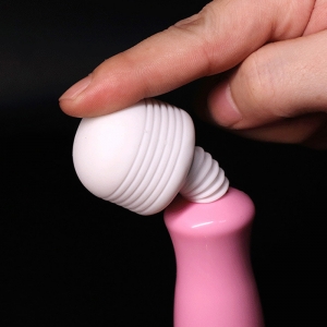 Chày rung kèm đầu rung mini mát xa ti, hạt le 