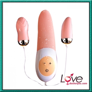 Lưỡi Liếm Kèm 2 Trứng Rung Mềm Mịn Kích Thích