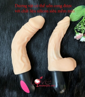 Dương vật silicon siêu  rung, sưởi ấm, mềm mịn như thật 