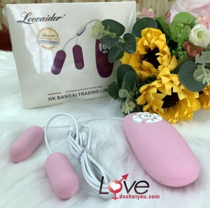 Trứng rung đôi LoveAider 10 cấp độ rung
