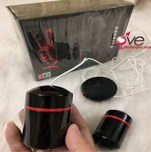 Trứng rung đôi sạc pin Leten