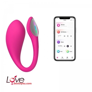Trứng rung cao cấp Lovense Lush 4 tương tác toàn cầu qua app