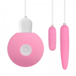 Trứng rung đôi mini sạc pin Galaku MIRAI