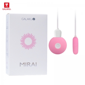 Trứng rung đôi mini sạc pin Galaku MIRAI