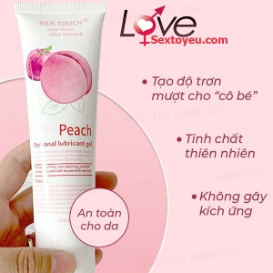Gel bôi trơn Silk Touch hương đào