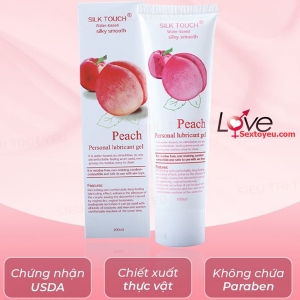 Gel bôi trơn Silk Touch hương đào