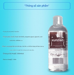 Gel bôi trơn Xun Z Lan 200ml giá rẻ 