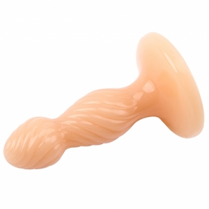 Đồ chơi kích thích hậu môn cực sướng bằng silicone xoắn mềm