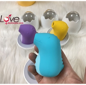 Máy rung bú mini khủng long Leten cực phê